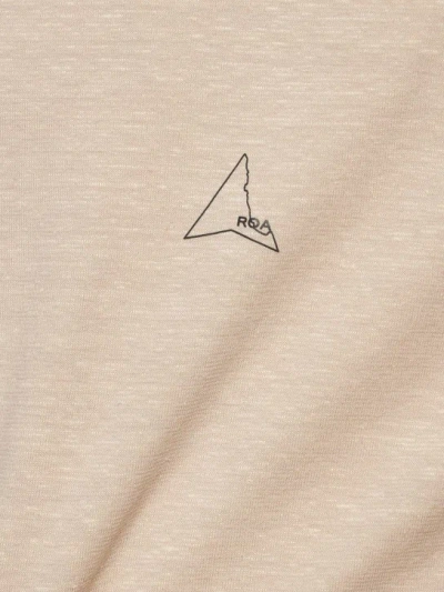 Roa Logo T-shirt In Neutral