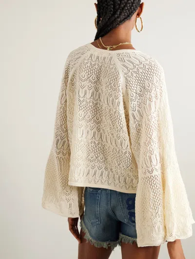Zimmermann Coco Openwork Knitwear In Multi