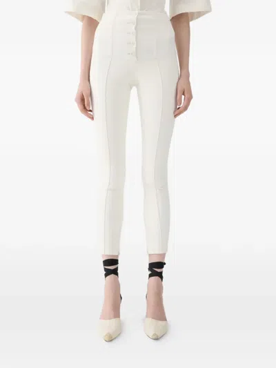 Jacquemus Buttoned Back Shirt In White