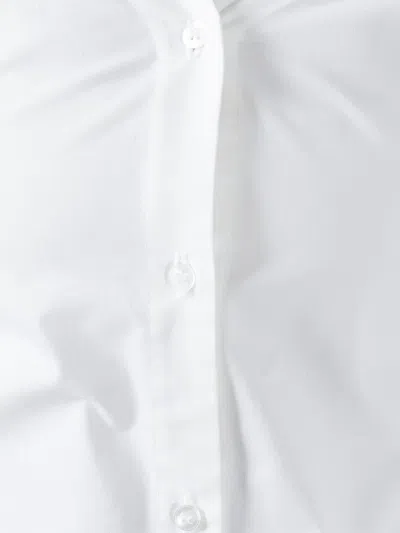 Jacquemus Buttoned Back Shirt In White
