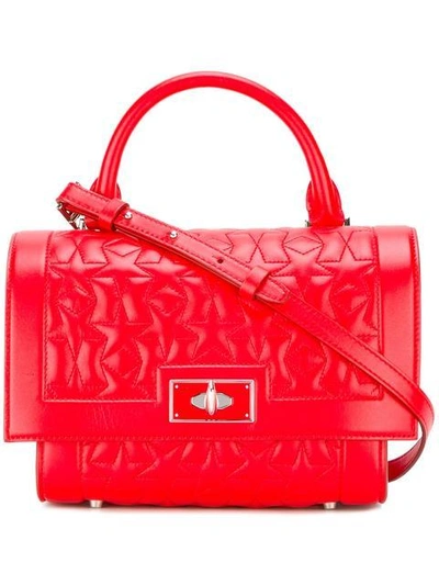 Shop Givenchy Mini Shark Shoulder Bag In Red