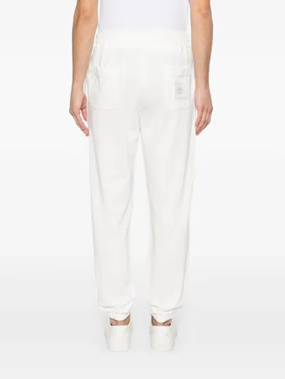 Eleventy Drawstring Panelled Sweatpants In Gray