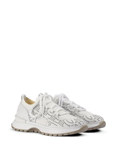 Doucal's Open-work Sneakers In Multi