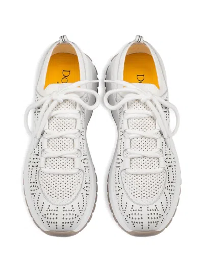 Doucal's Open-work Sneakers In Multi