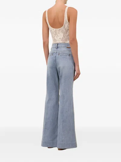 Zimmermann Flared Jeans In Blue