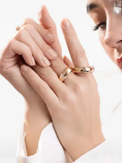 Vhernier Calla Diamond Ring In Gold