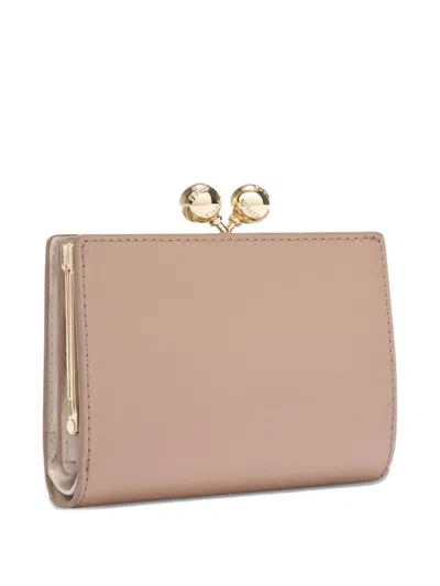 Furla Dots Compact Wallet In Neutral