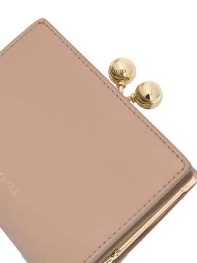 Furla Dots Compact Wallet In Neutral