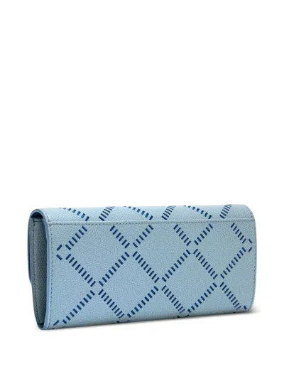 Furla Iride Turnlock Patterned Wallet In Blue