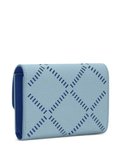 Furla Small Iride Patterned Wallet In Blue