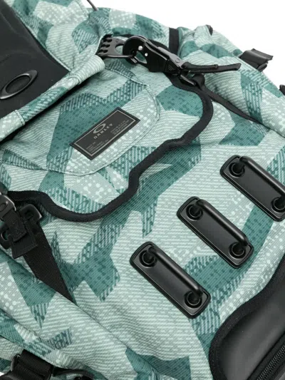 Oakley Kitchen Sink Patterned Backpack In Green