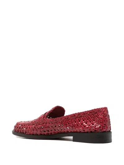 Zolfo Woven Loafers In Multi