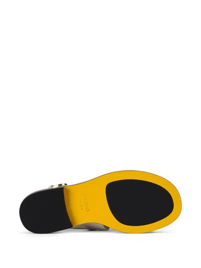 Doucal's Multi-strap Leather Sandals In Neutral
