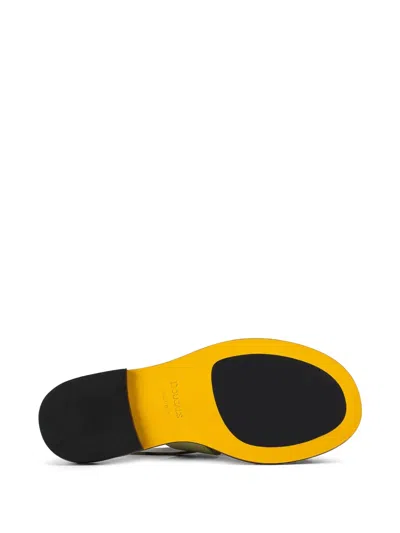 Doucal's Leather Sandals In Multi