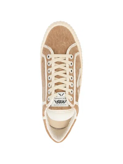 Springa Wavy Sneakers In Brown