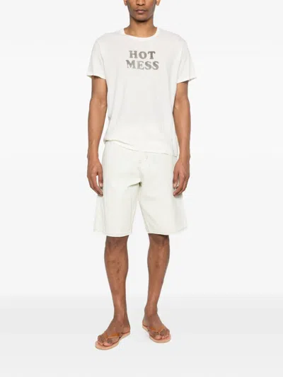 R13 Hot-mess T-shirt In White