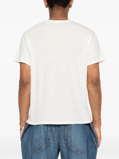 R13 Text T-shirt In White