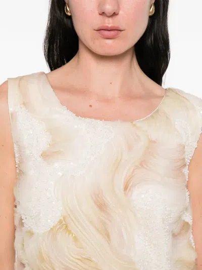 De Santis Sequin Mini Dress In Multi