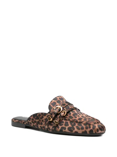 Tamaris Leopard-print Mules In Multi