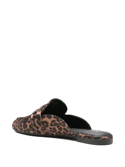 Tamaris Leopard-print Mules In Multi
