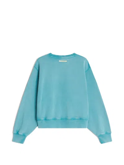 Maison Kitsuné Printed Sweatshirt In Blue