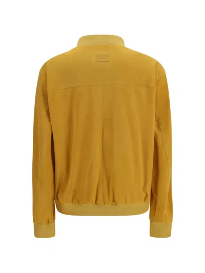 Valstar Button Patch Pocket Jacket In Orange