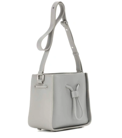 Shop 3.1 Phillip Lim / フィリップ リム Soleil Mini Leather Bucket Bag In Cemeet