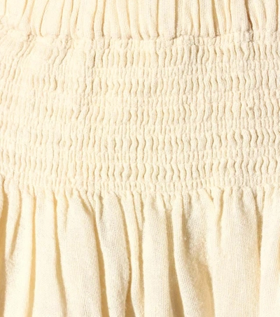 Shop Isabel Marant Étoile Alea Cotton-blend Miniskirt