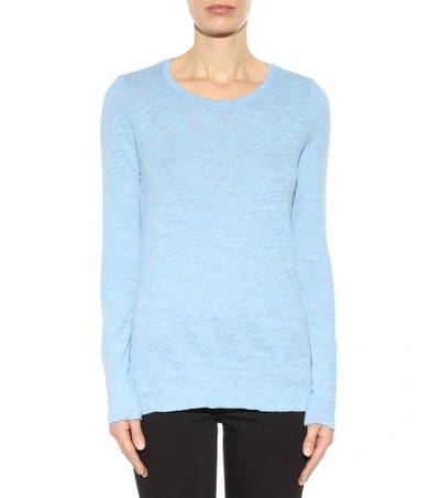 Shop Atm Anthony Thomas Melillo Cotton Top In Sky