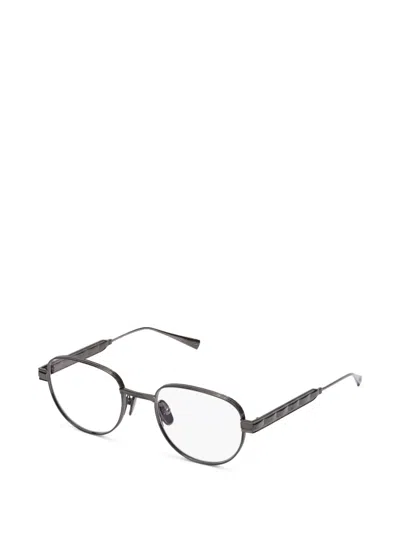 Balmain Round Glasses In Silver