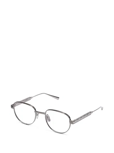 Balmain Round-frame Glasses In Silver