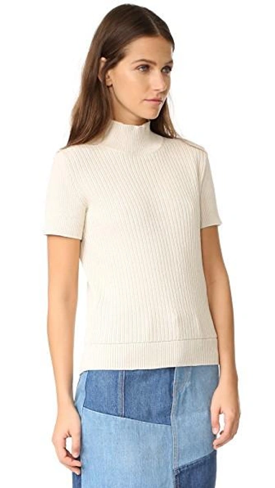 Shop Apc Mina Pullover In Mastic