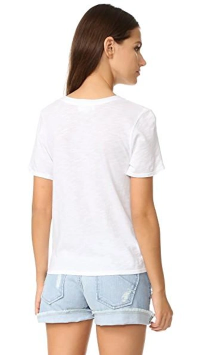 Shop Feel The Piece Nicola V Tee In White