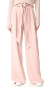 Milly Trapunto Trousers In Blush