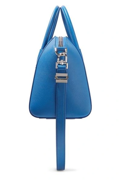 Shop Givenchy Antigona Small Textured-leather Shoulder Bag