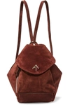 MANU ATELIER Fernweh mini suede backpack