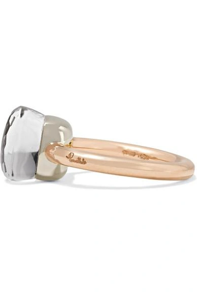 Shop Pomellato Nudo Classic 18-karat Rose Gold Topaz Ring