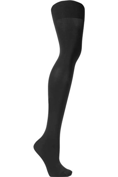 Spanx Luxe Leg High-rise 60 Denier Shaping Tights In Black