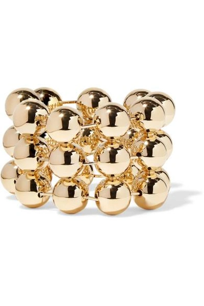 Shop Balenciaga Gold-tone Bracelet