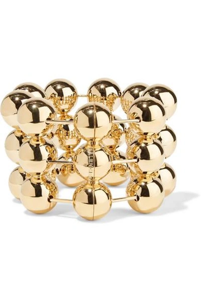 Shop Balenciaga Gold-tone Bracelet