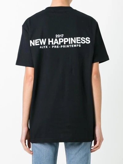 Shop Alyx 'new Happiness' Print T-shirt
