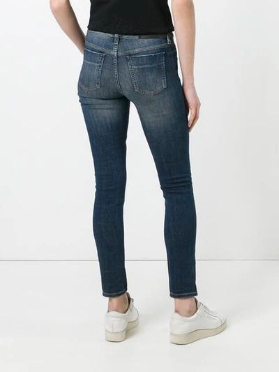 Shop Victoria Victoria Beckham Super Skinny Jeans In Blue
