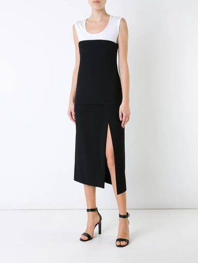 Shop Christopher Esber 'high Waisted Bustier Line' Skirt - Black