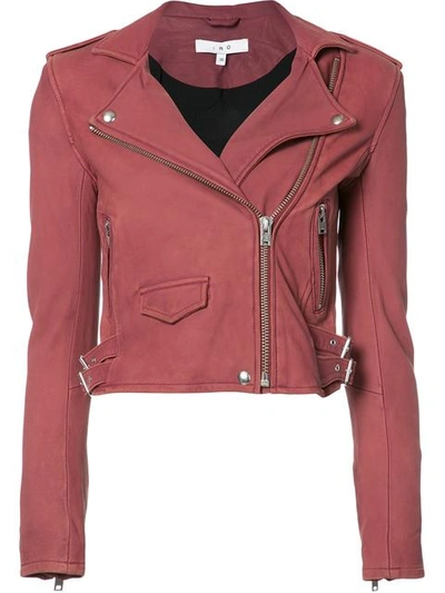 Shop Iro Cropped Biker Jacket