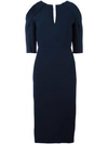 ROLAND MOURET 'Keeling' dress,DRYCLEANONLY