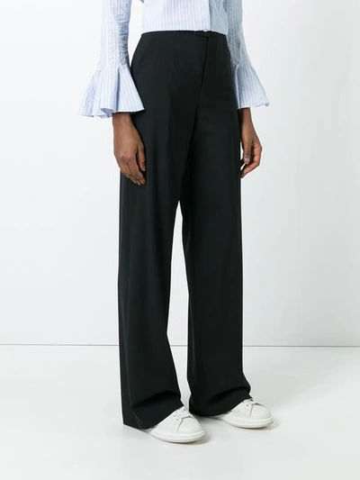 Shop Red Valentino Straight Tailored Trousers