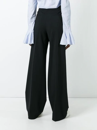 Shop Red Valentino Straight Tailored Trousers