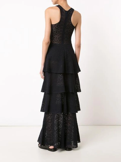 Shop Stella Mccartney Layered Lace Maxi Dress