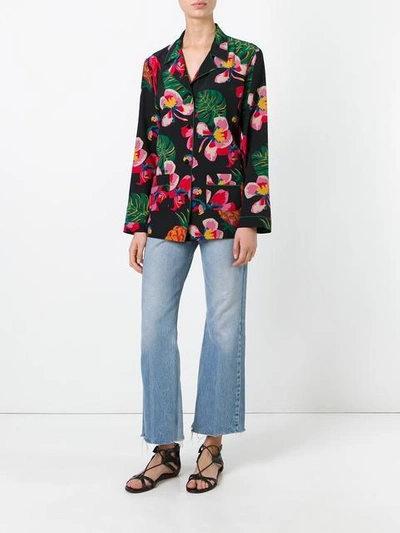 Shop Valentino Tropical Print Pyjama Top
