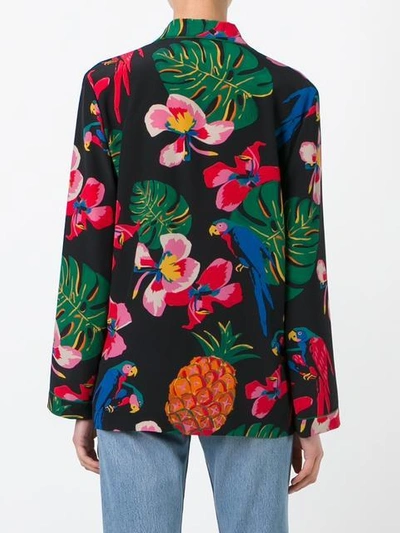 Shop Valentino Tropical Print Pyjama Top